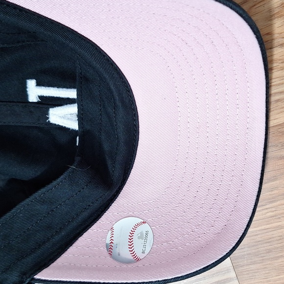 47 Black LA Dodgers Baseball Cap HAT 47 Cleanup Adjustable Womens NEW - Picture 7 of 8